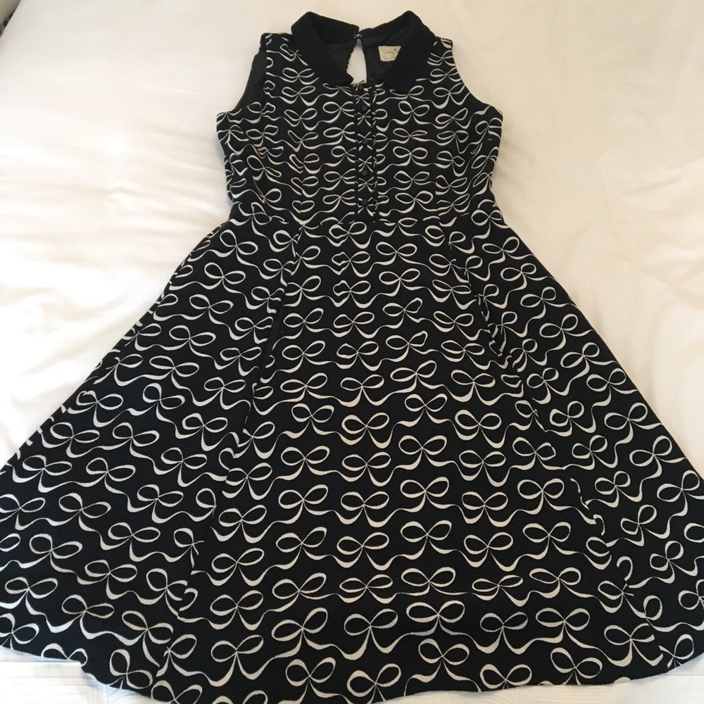 Kate Spade Bow Fit & Flare Dress
